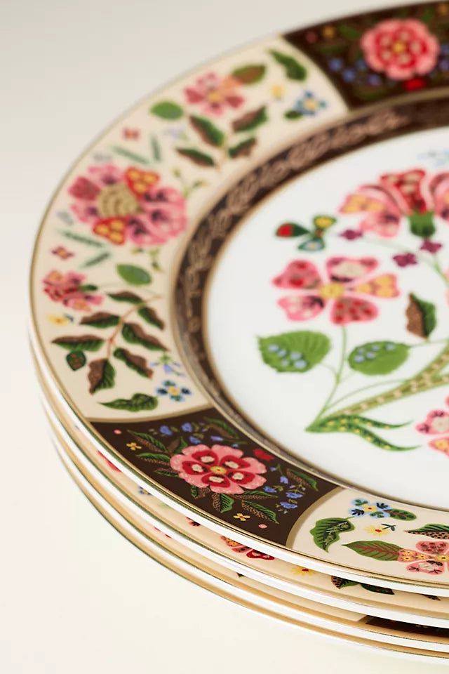 Gracie Porcelain Dinner Plate Set