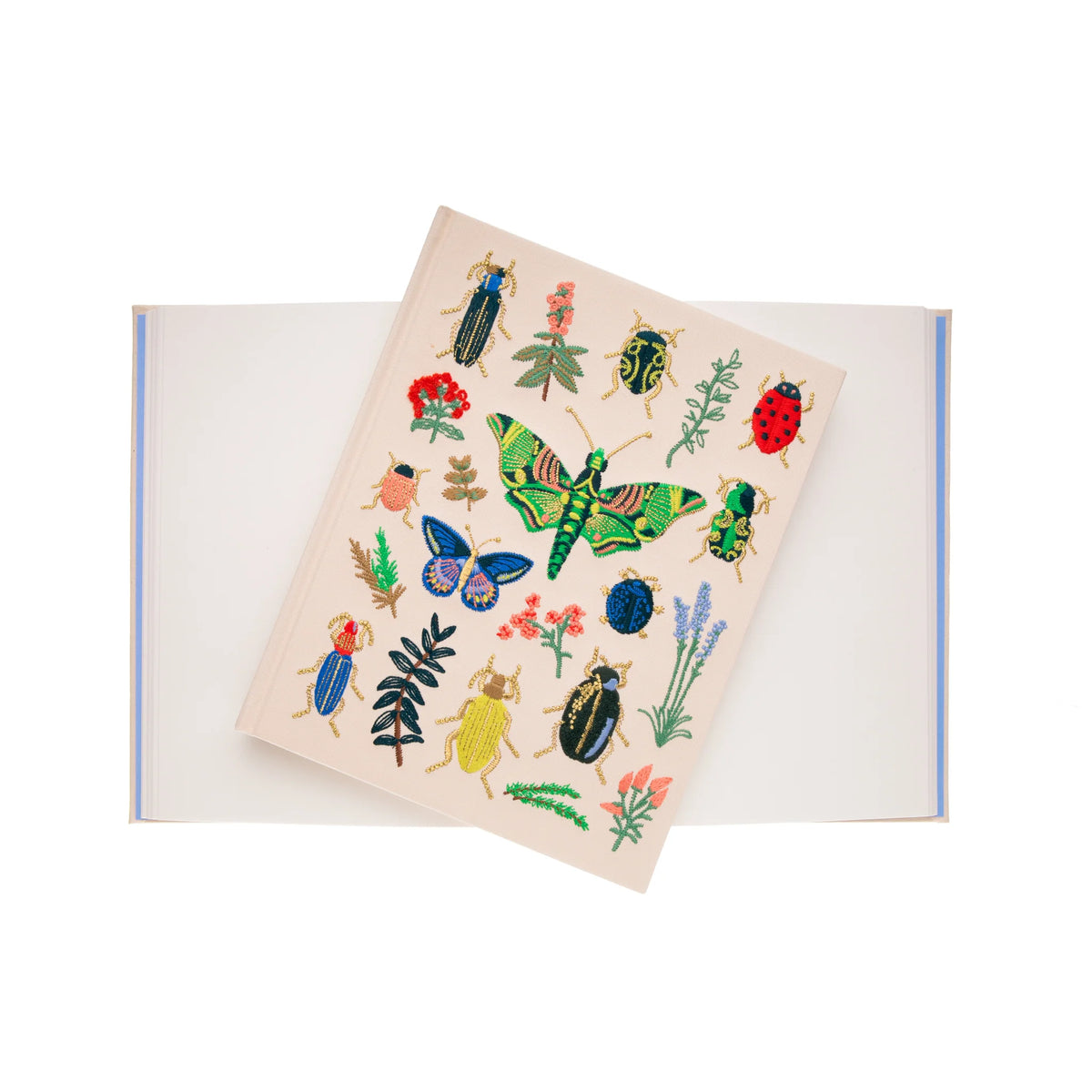 Curio Embroidered Fabric Sketchbook