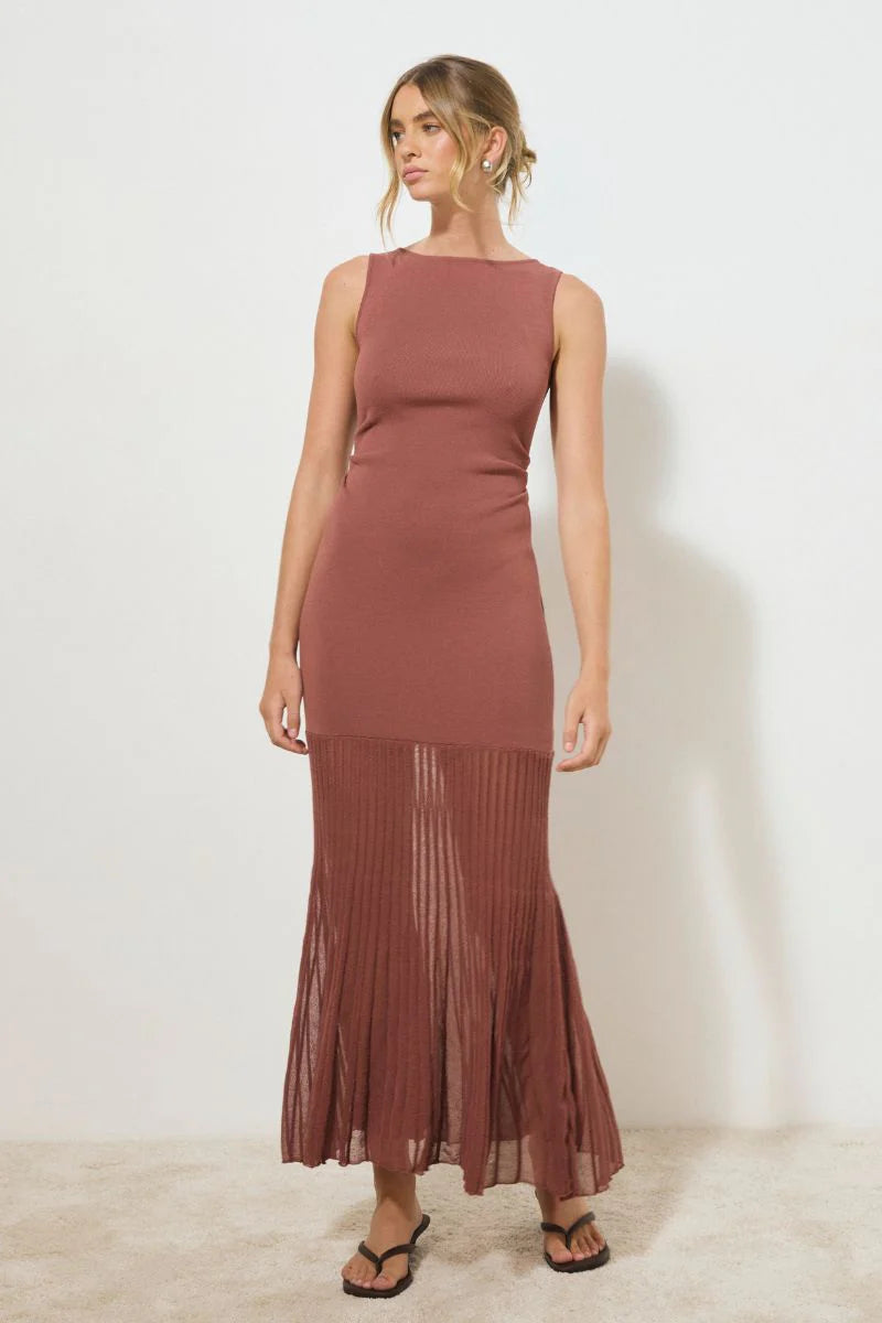 reflection knit dress