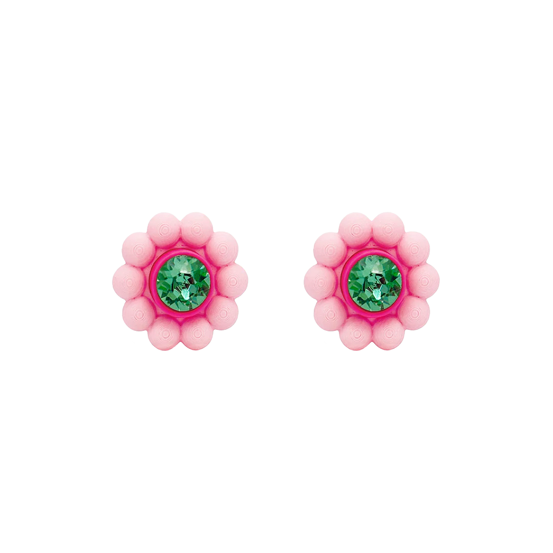 PINK PEREGRINA STUDS