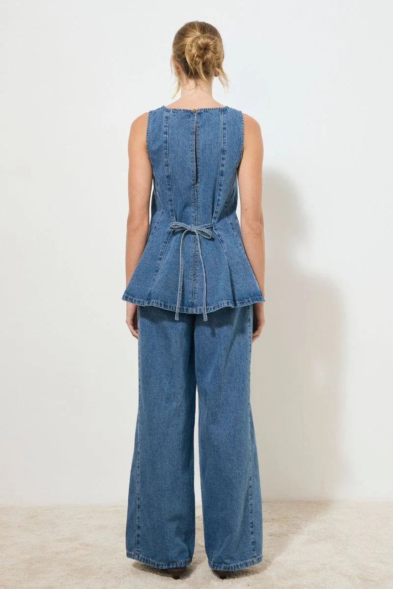 nomada denim top