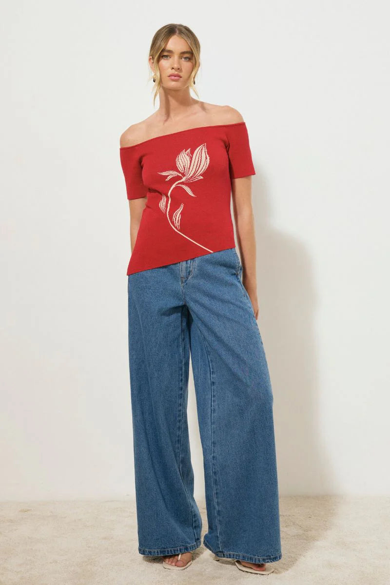 tresor knit top