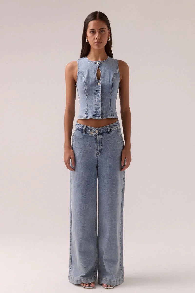 etch denim jeans