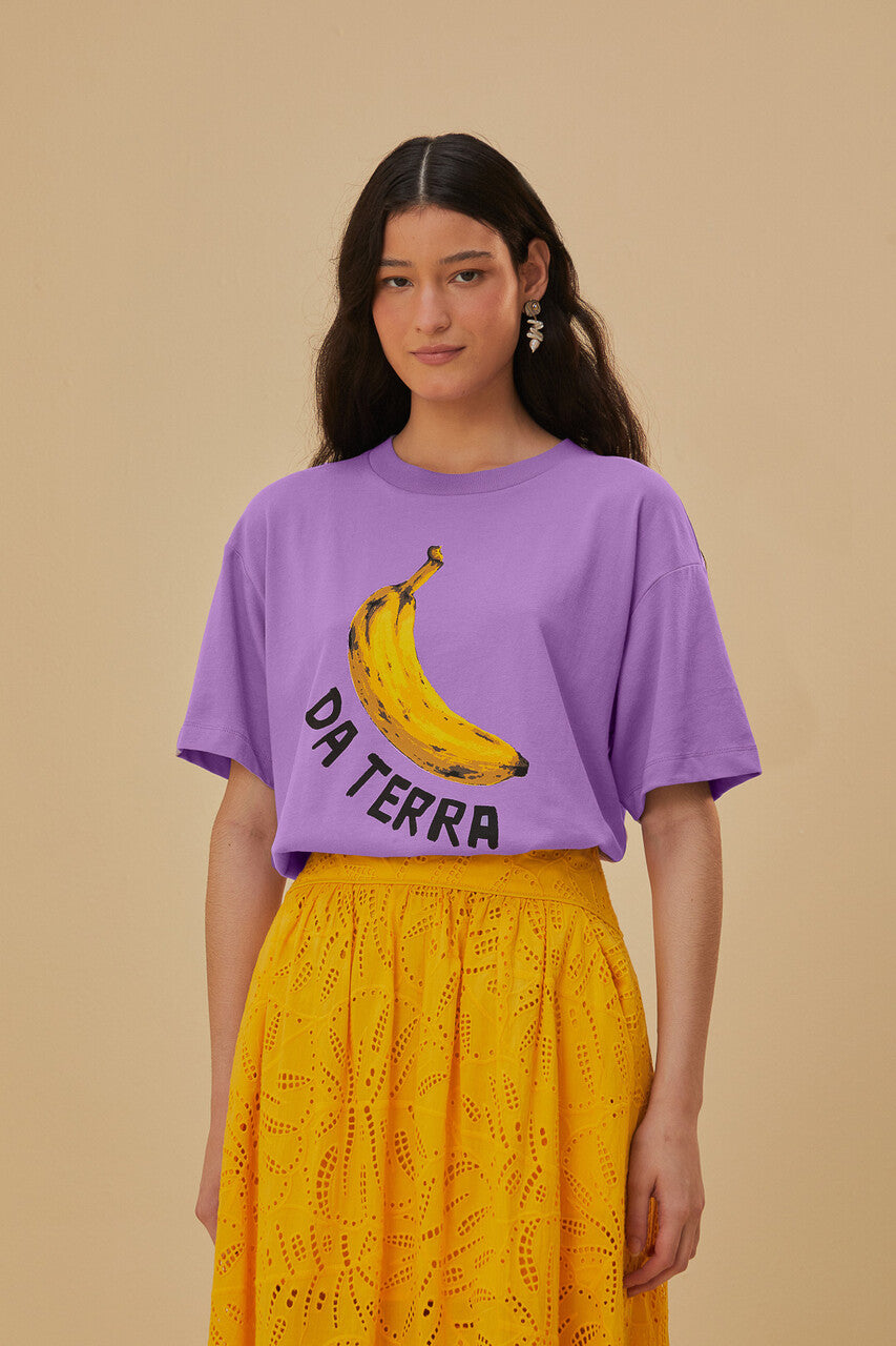 Da Terra Relaxed T-Shirt Lilac