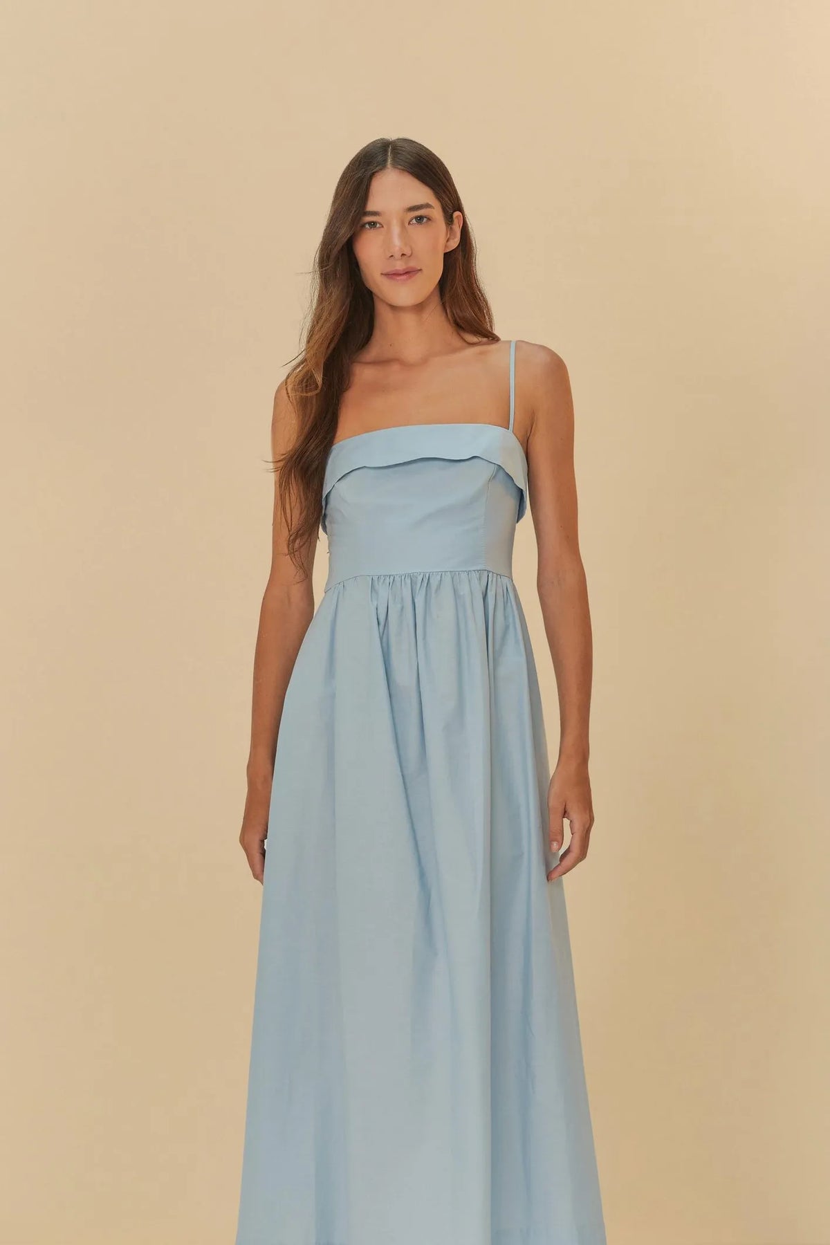 Vestido Alcinhas Longo