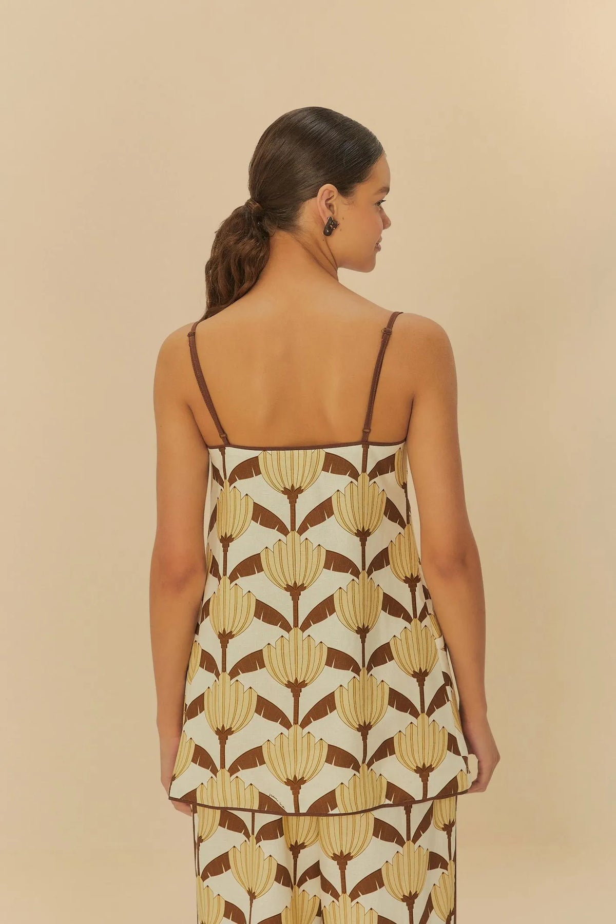 Tunica Alfaiataria Banana Deco