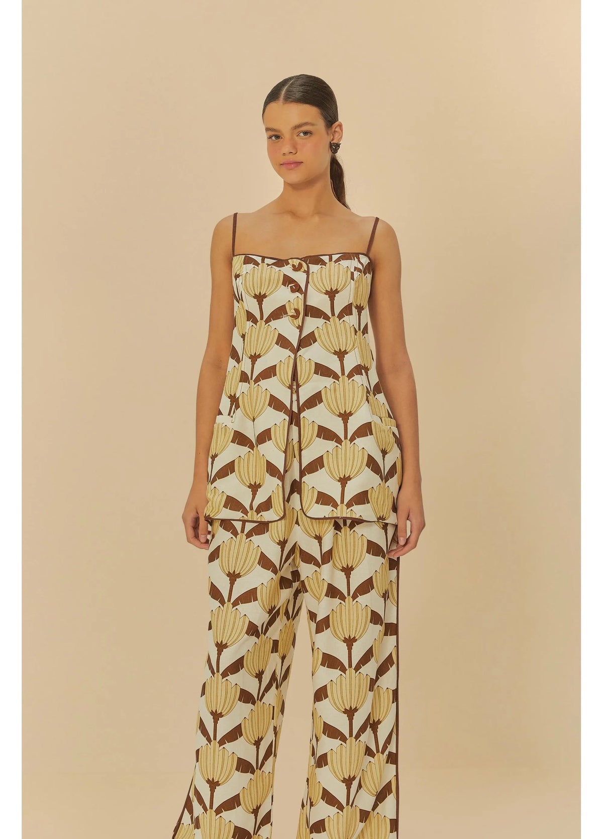 Calca Reta Banana Deco