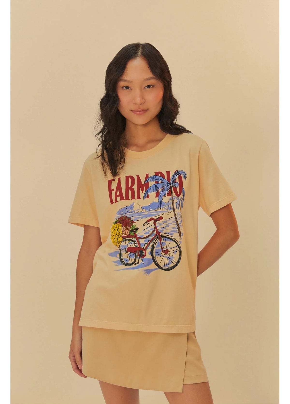 T-Shirt Fit Farm Rio Bicicleta