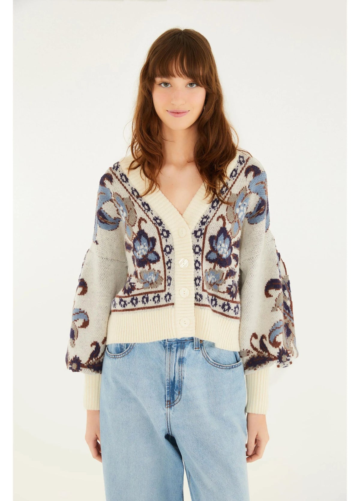 Cardigan Curto Tricot Marcelle
