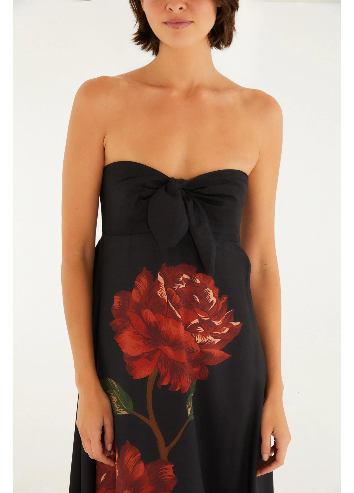 Vestido Cropped Flor Rosalia