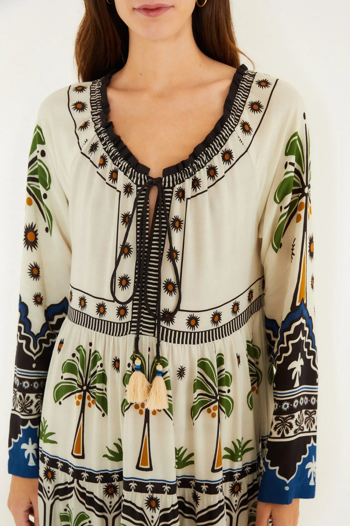 Vestido Jardim Tropical