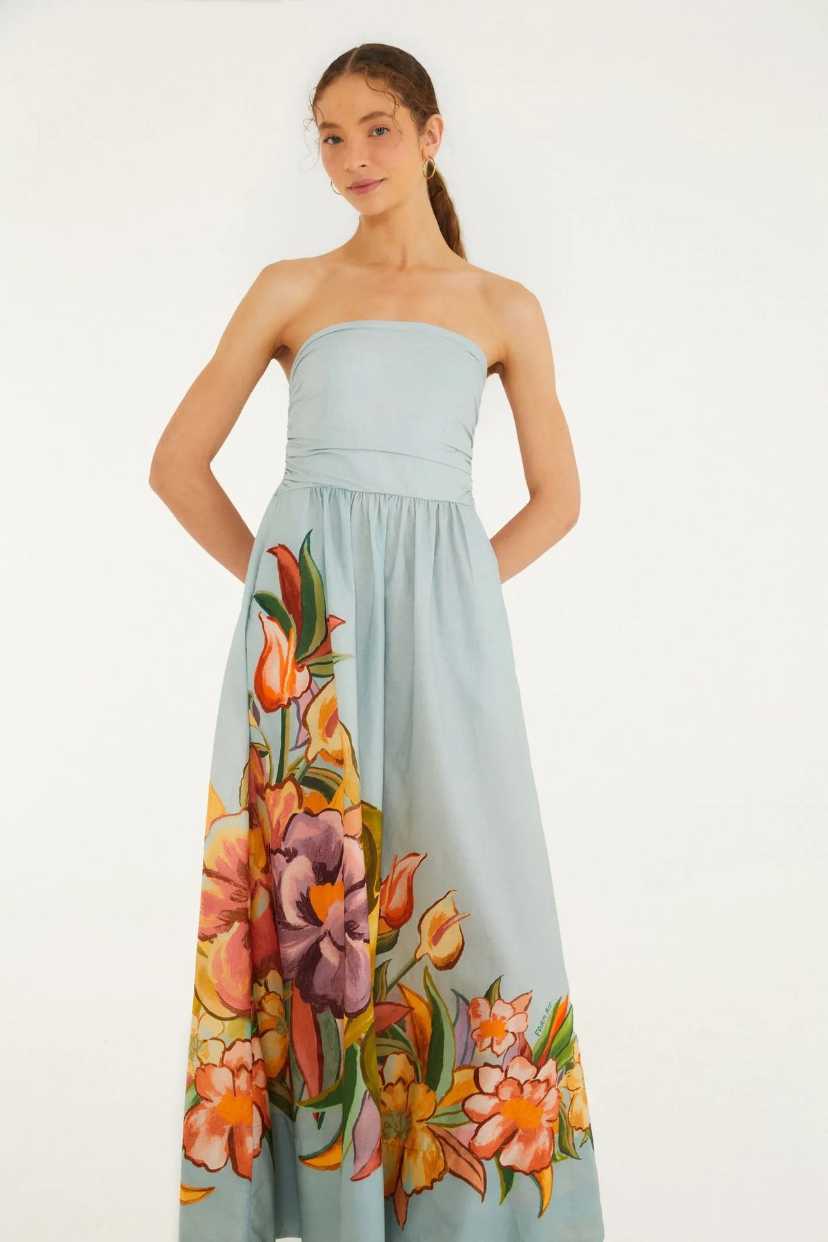 Vestido Folhagem de Inverno