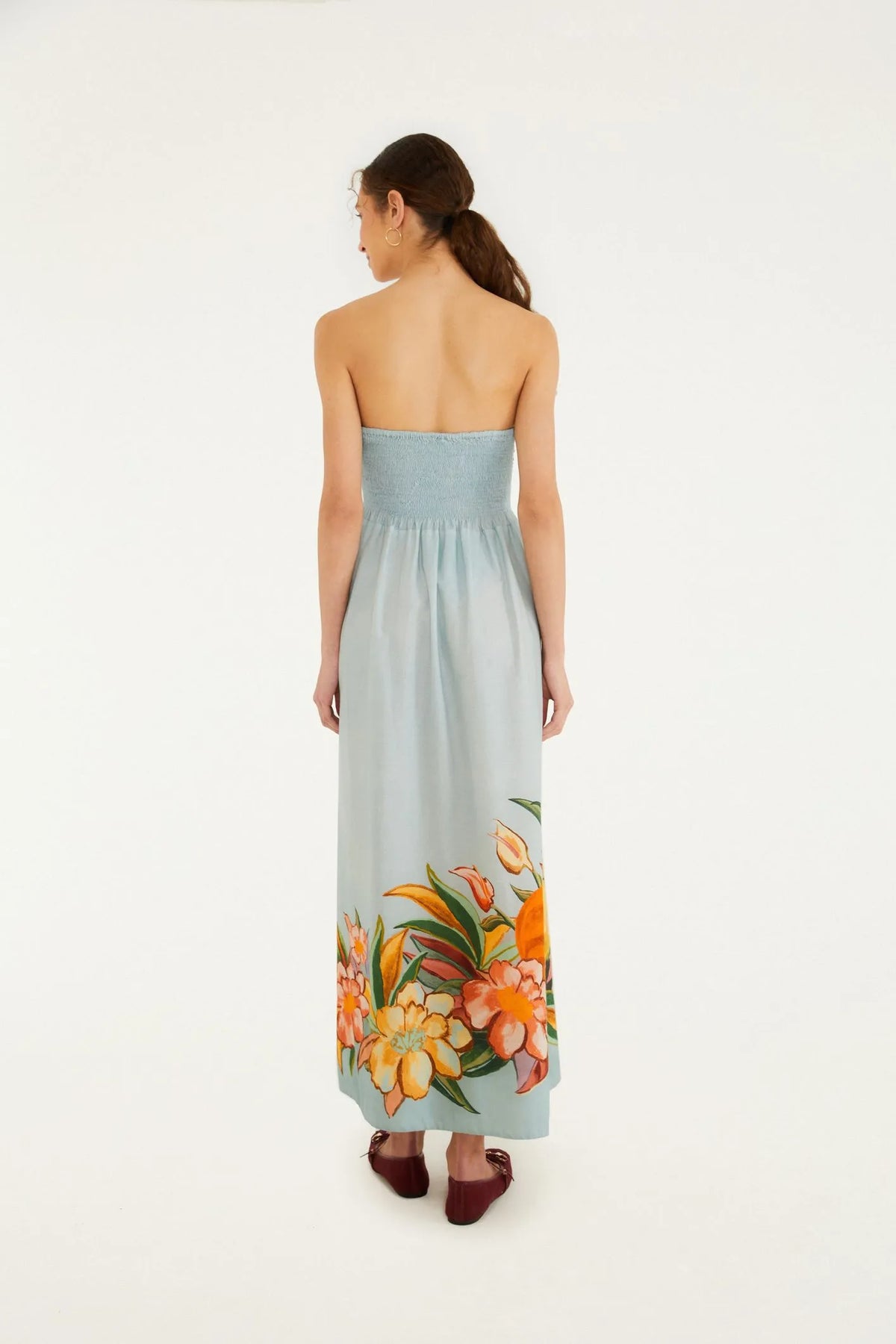 Vestido Folhagem de Inverno