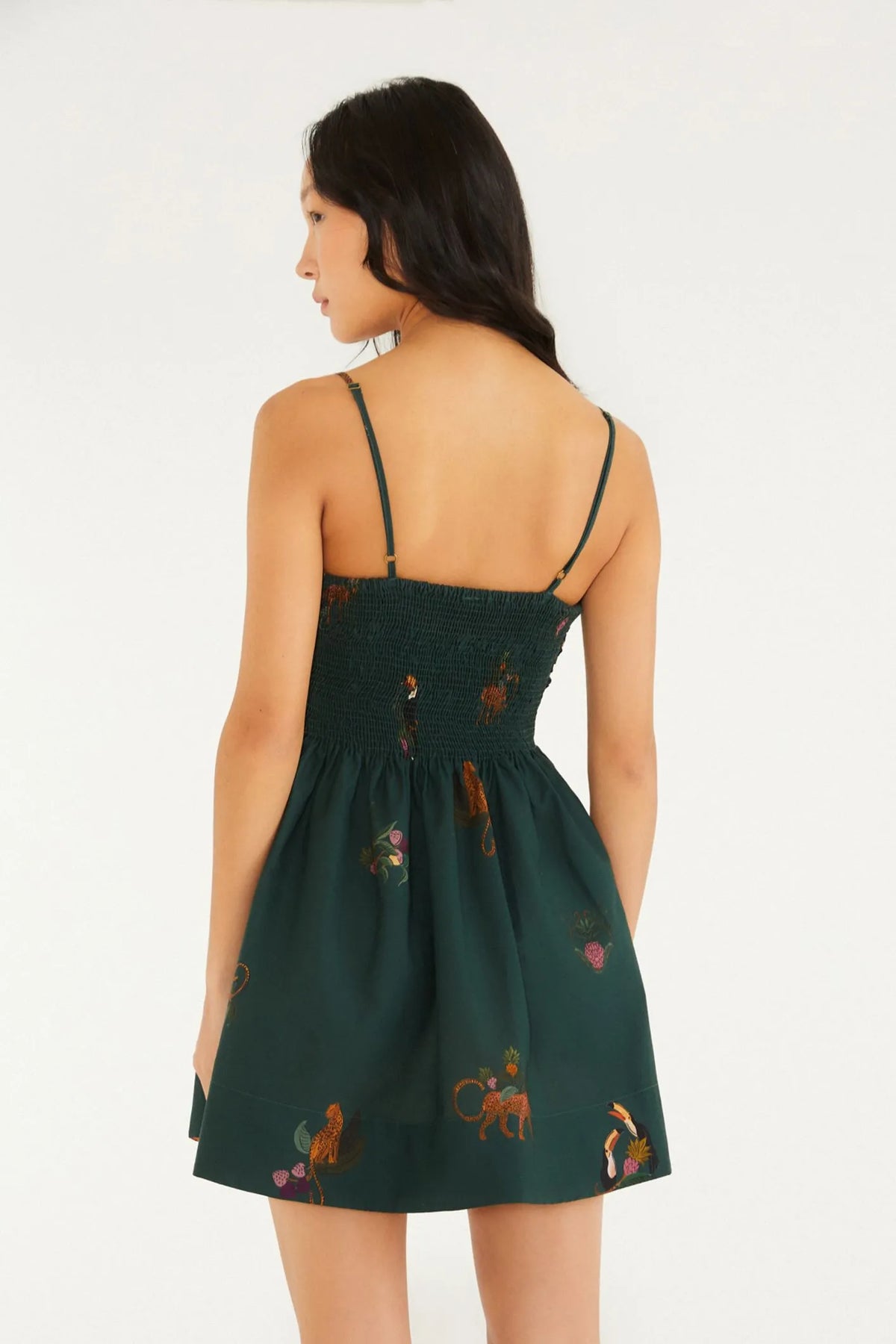 Vestido Curto Florestinha