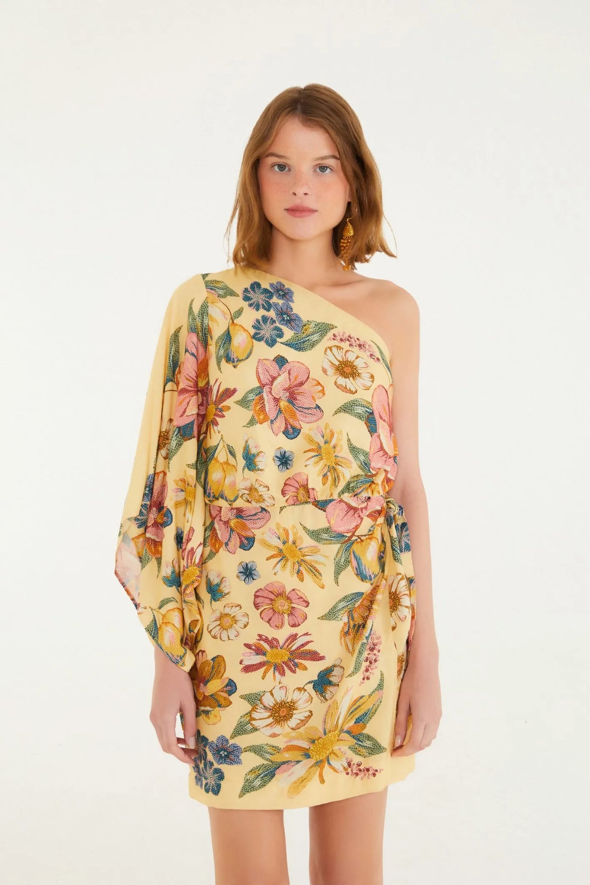 VESTIDO CURTO OMBRO SO MAIRA LENCO