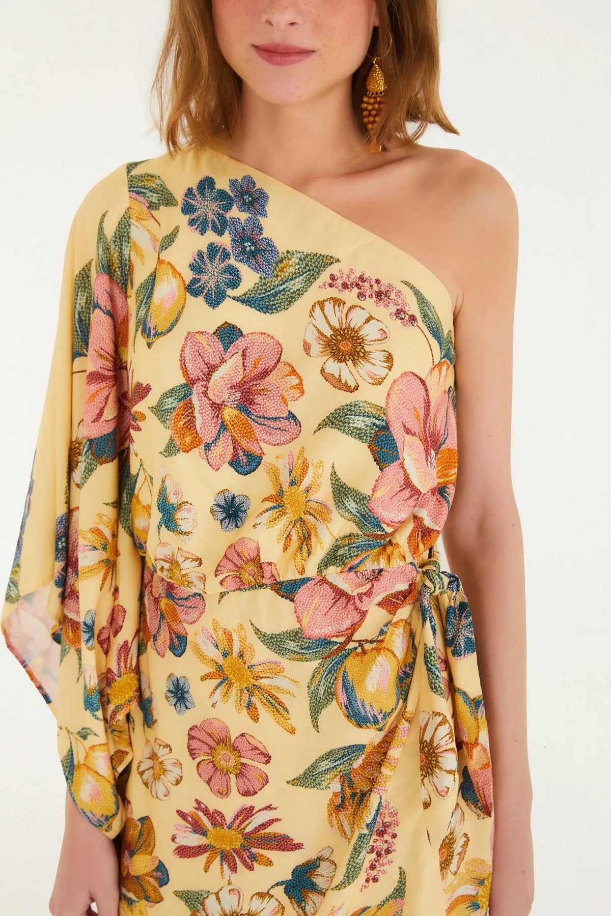 VESTIDO CURTO OMBRO SO MAIRA LENCO