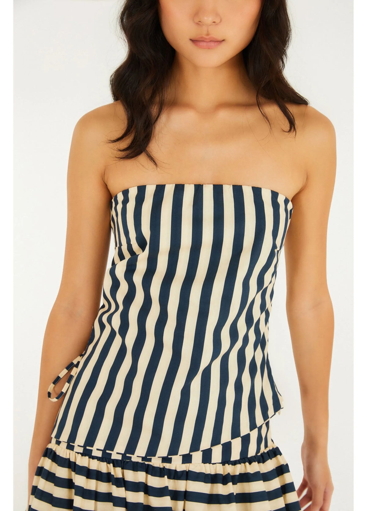 Blusa Sem Alca Listra