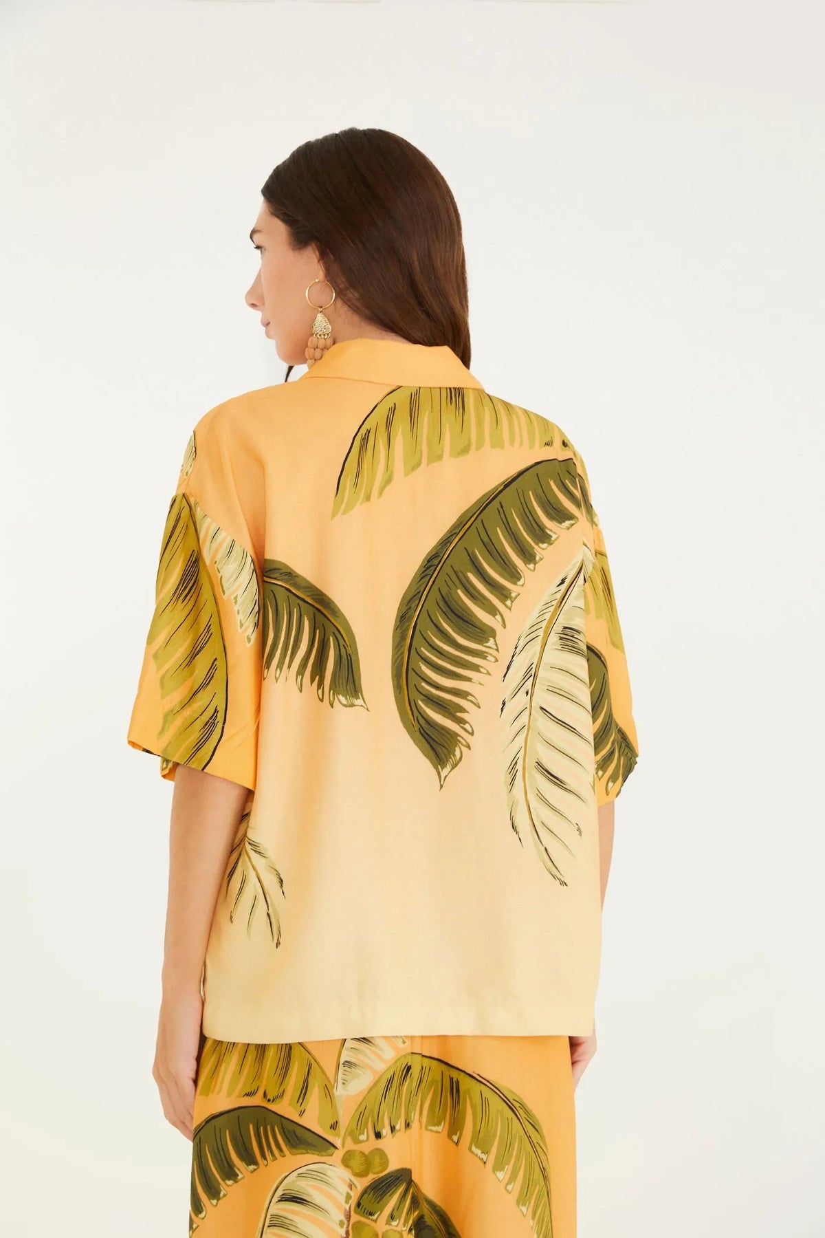 CAMISA ITACARE COQUEIRO LARANJA
