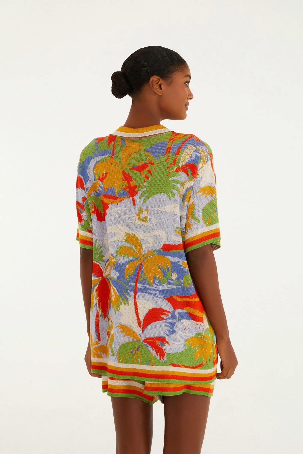 CAMISA TRICOT LENCO BEM QUERER