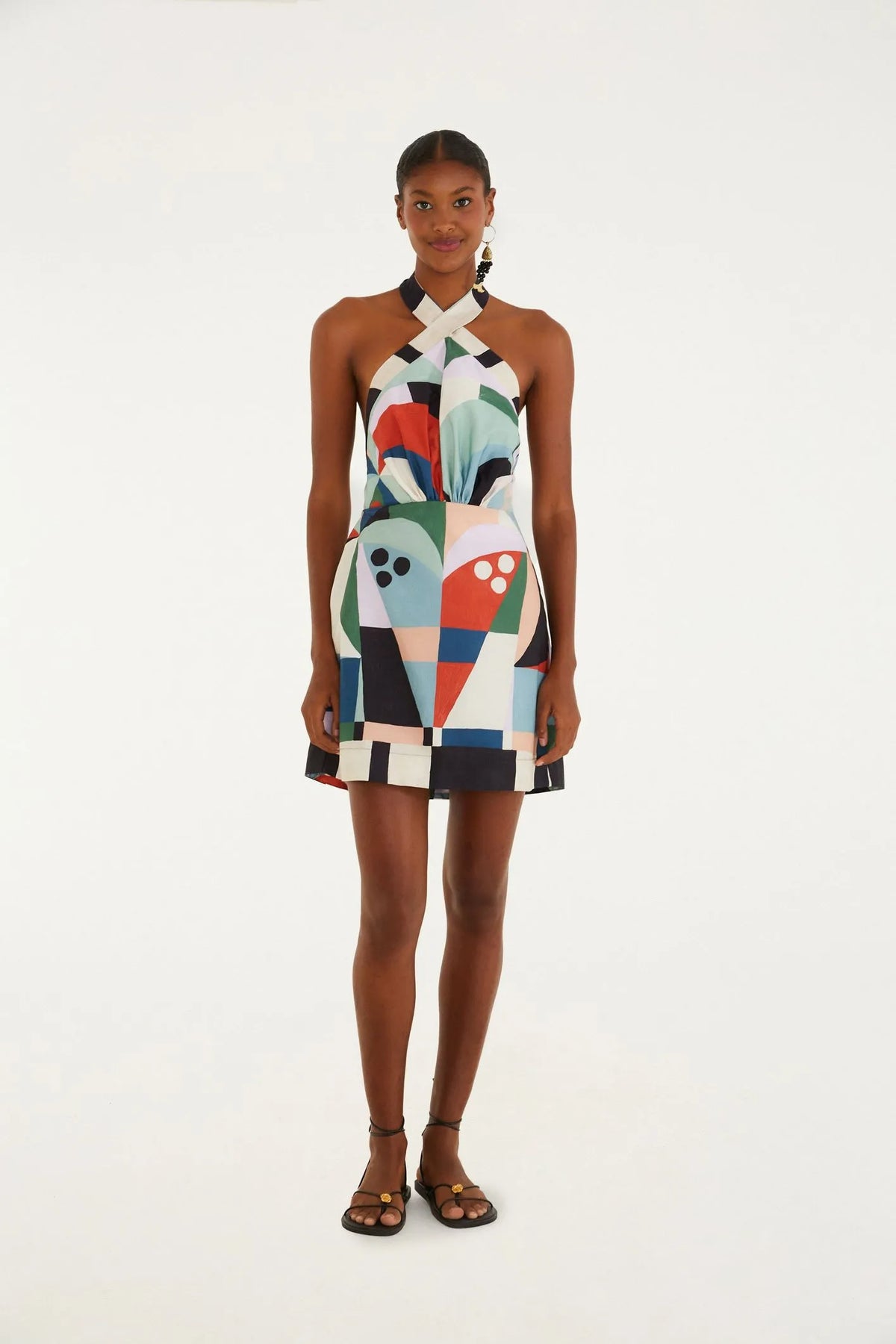 VESTIDO CURTO RECANTO DOS COQUEIROS