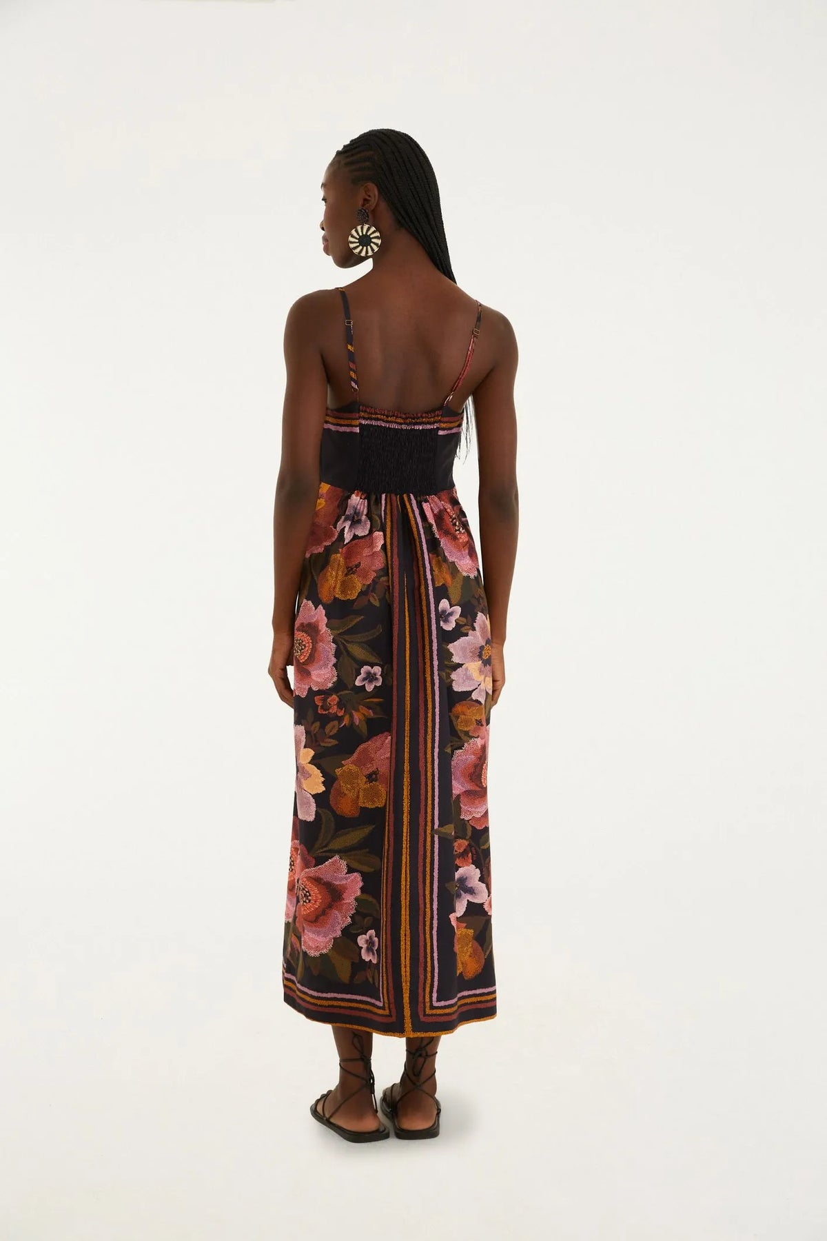 VESTIDO CROPPED FLORAL CLEO