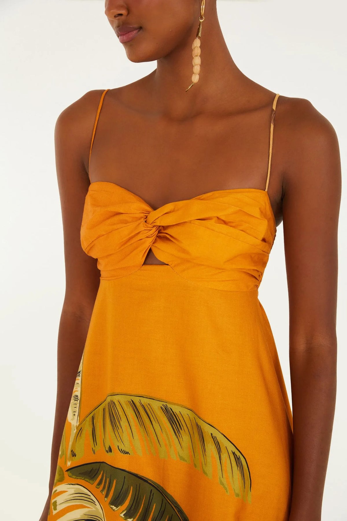 VESTIDO ITACARE COQUEIRO LARANJA
