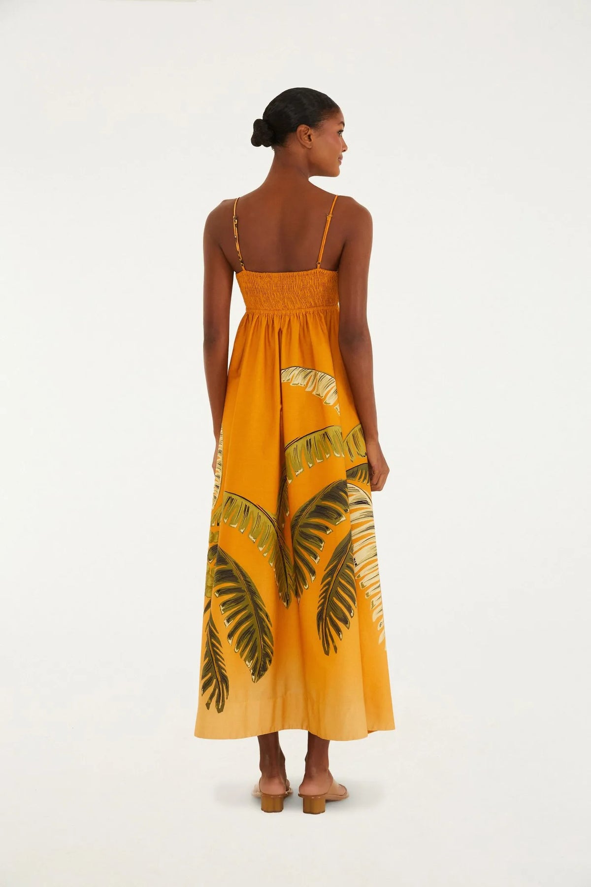 VESTIDO ITACARE COQUEIRO LARANJA