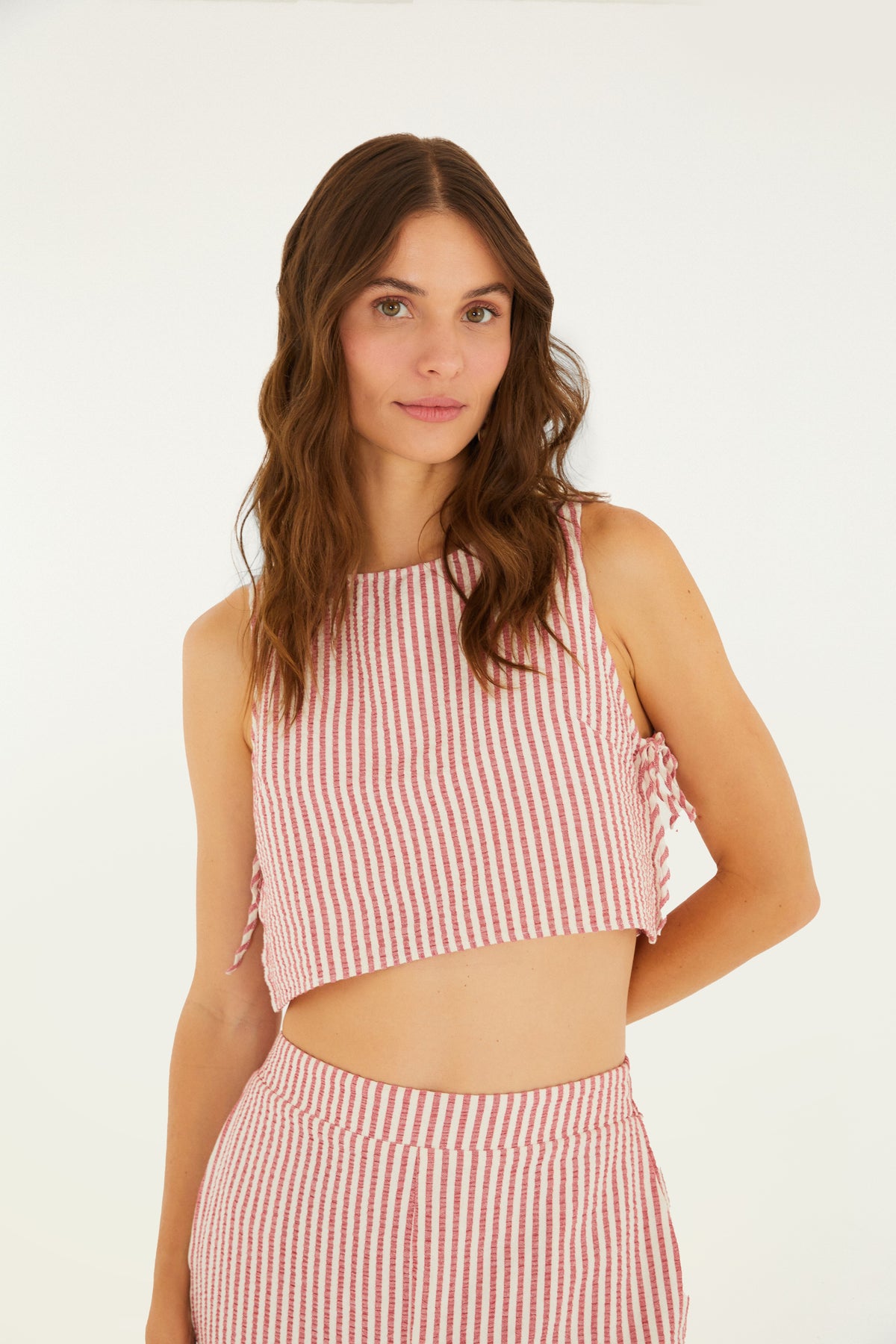 TOP AMARRADO FIO TINTO