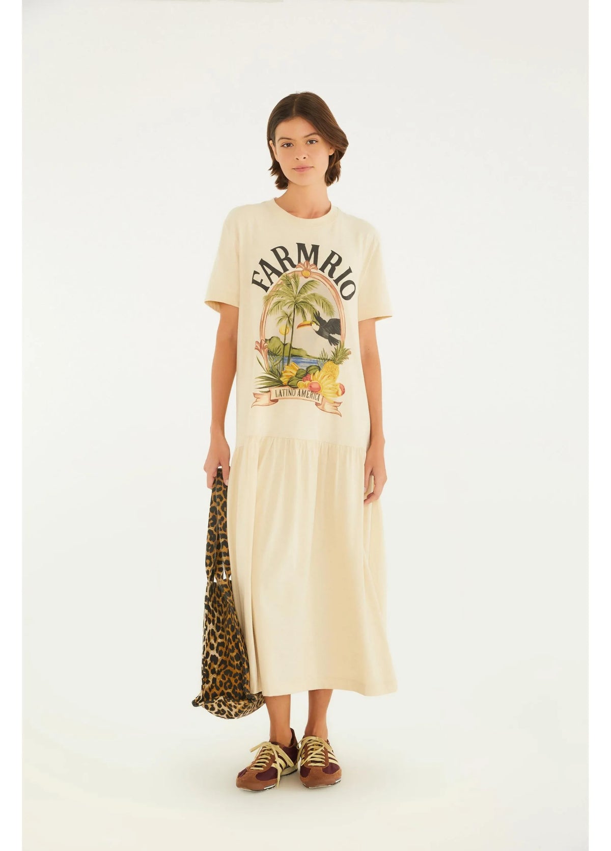 Vestido T-Shirt Cropped Latino America