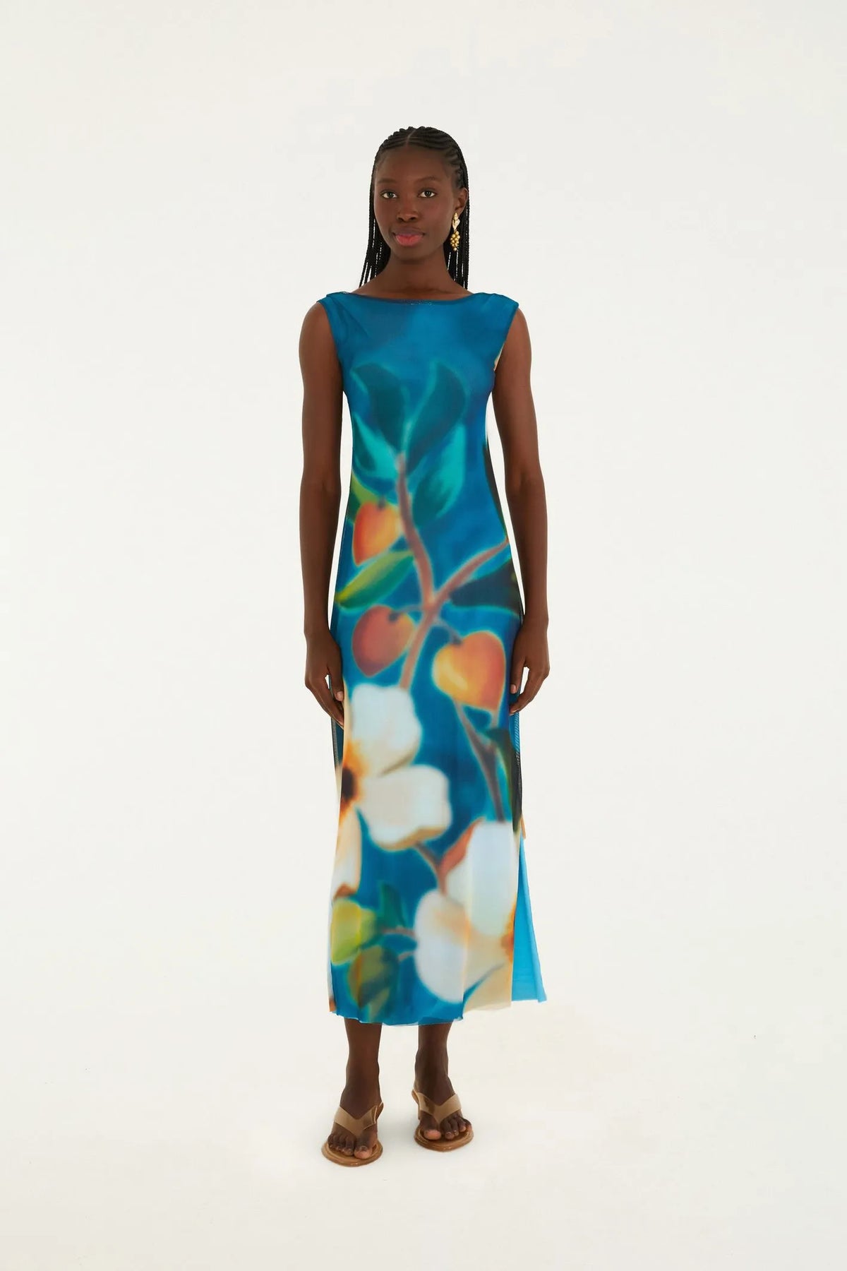 VESTIDO TULE JARDIM LITORAL