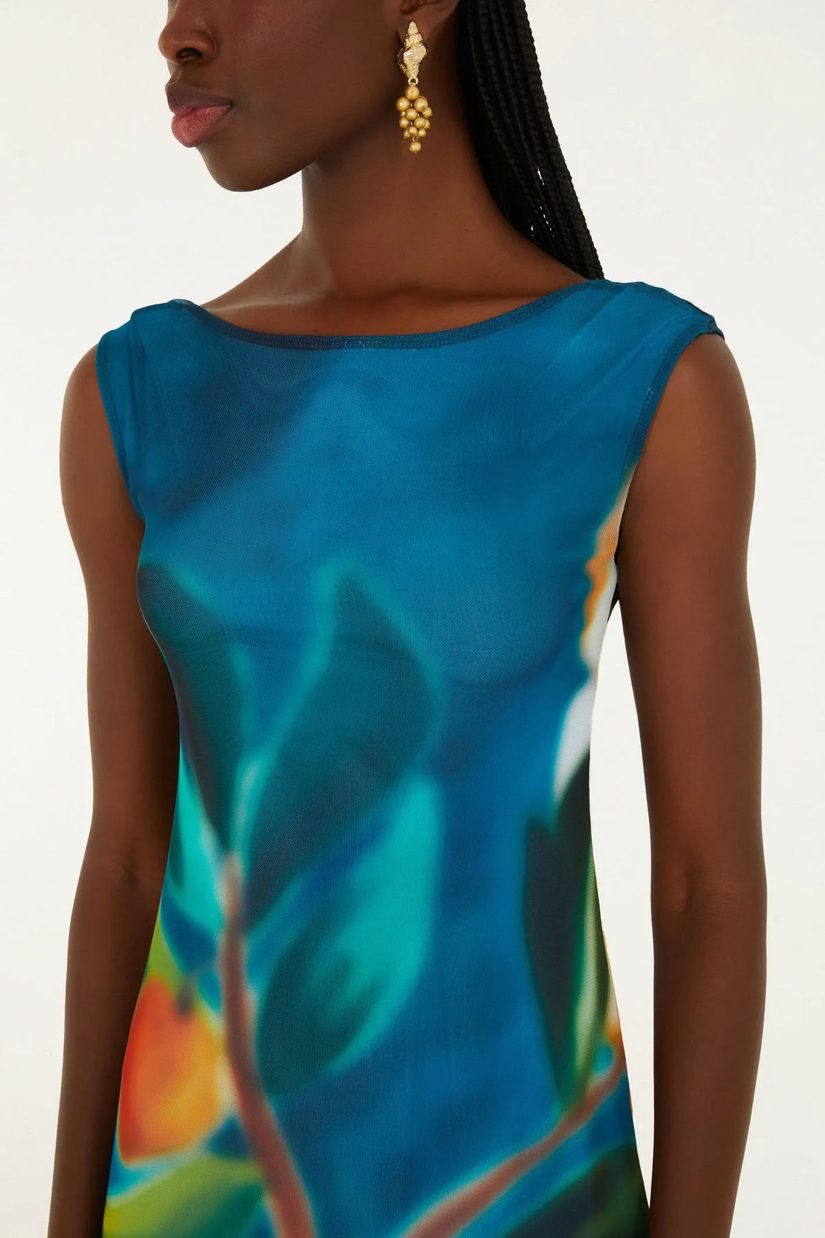 VESTIDO TULE JARDIM LITORAL