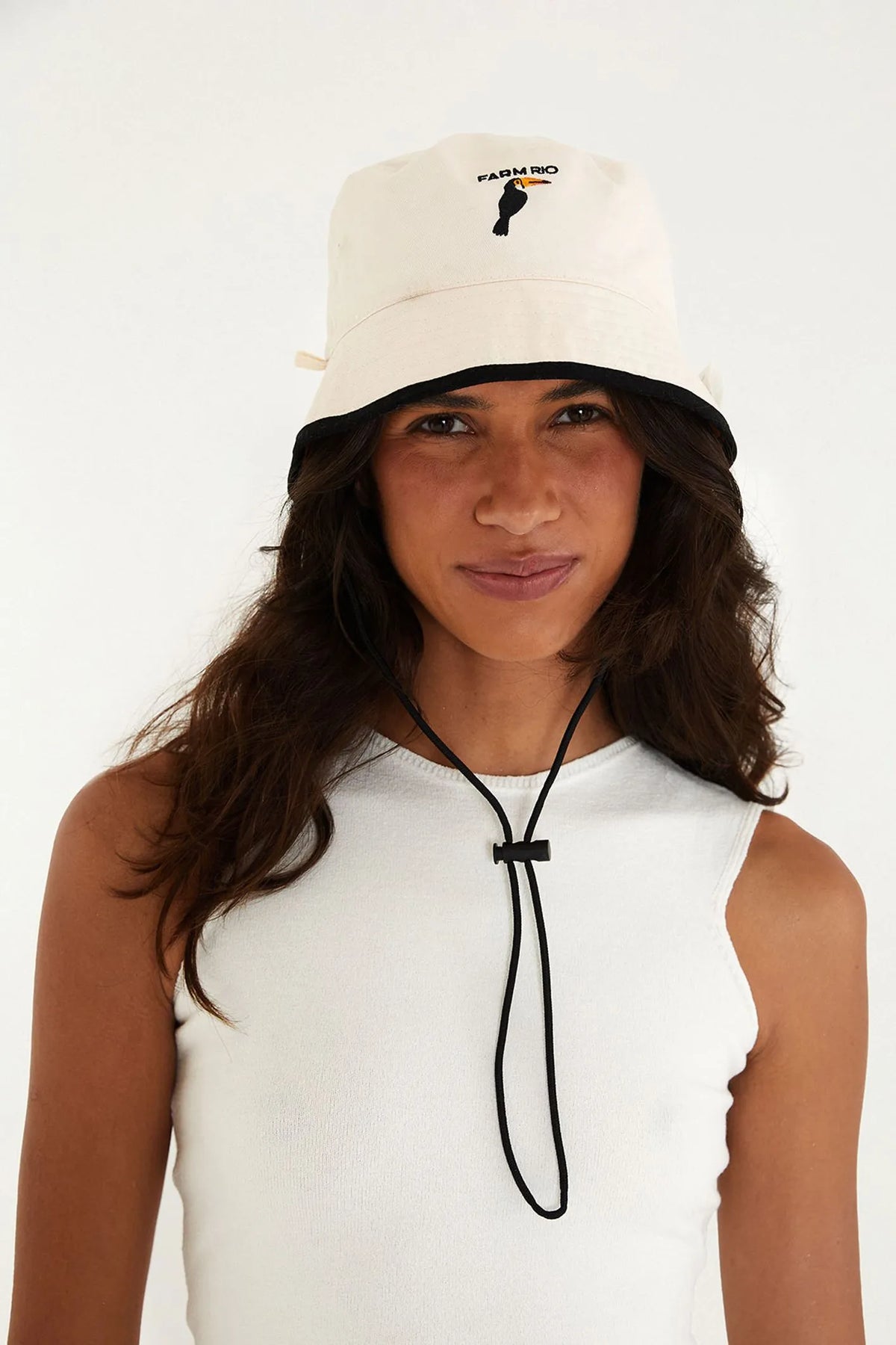 Bucket Dupla Face Bossa Banana Off White