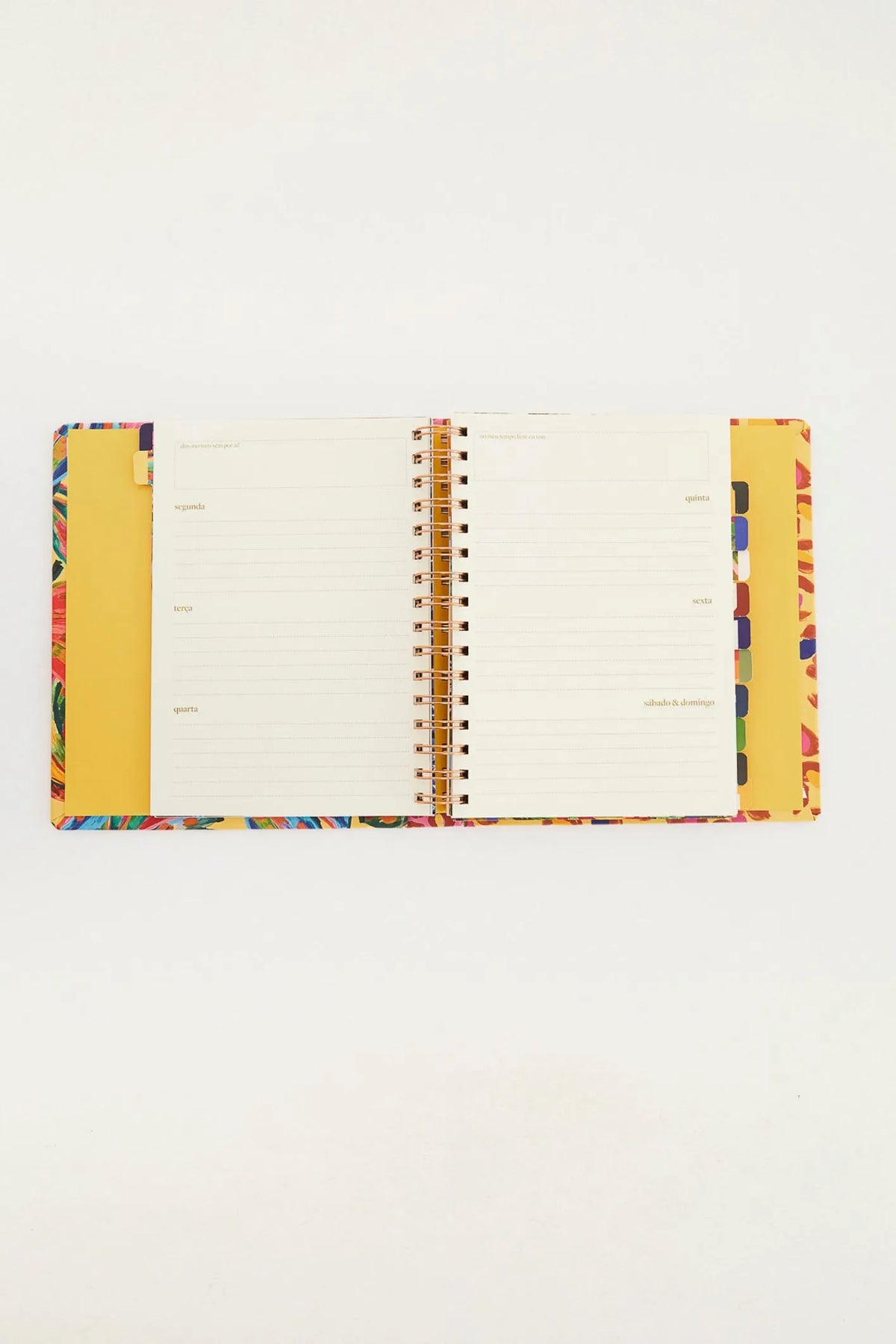 PLANNER COR DE BANANA