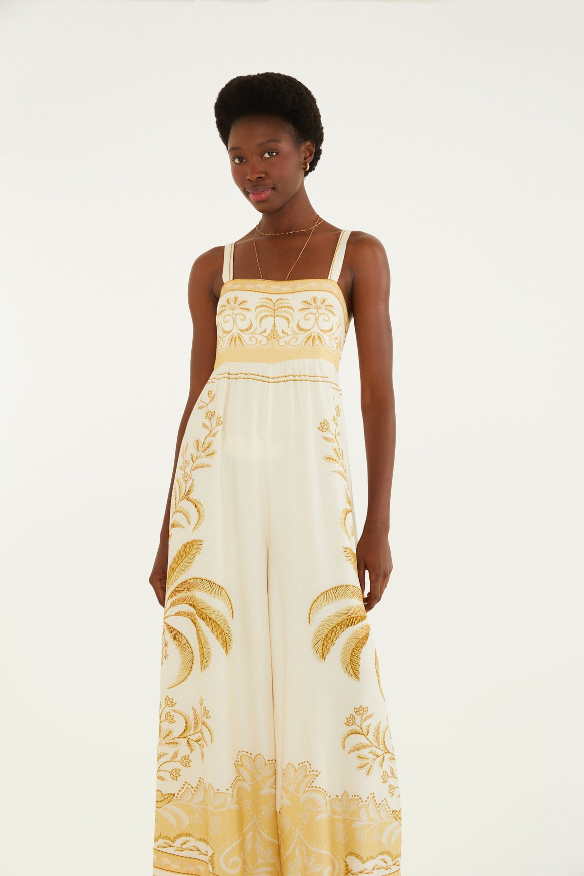 JUMPSUIT ESTAMPADO PAISAJE TROPICAL