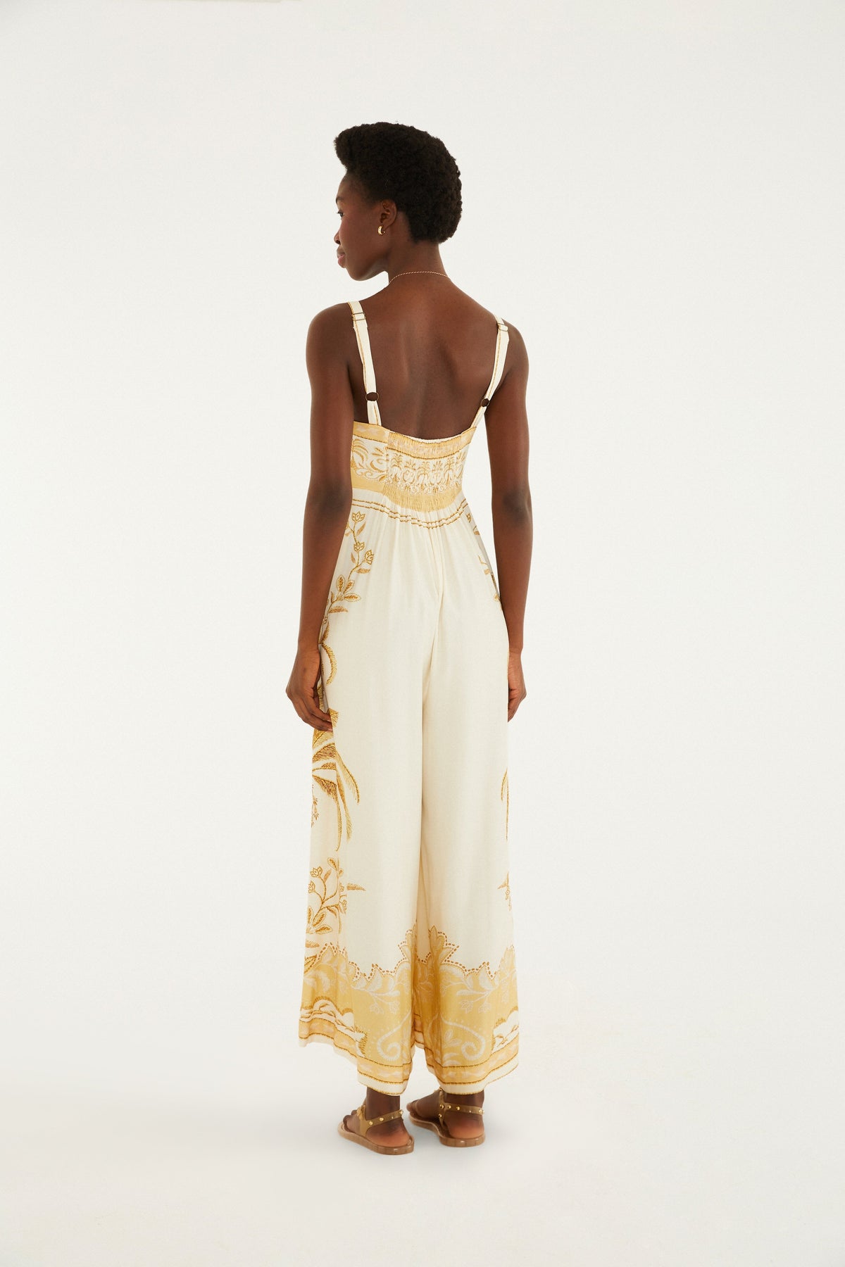 JUMPSUIT ESTAMPADO PAISAJE TROPICAL