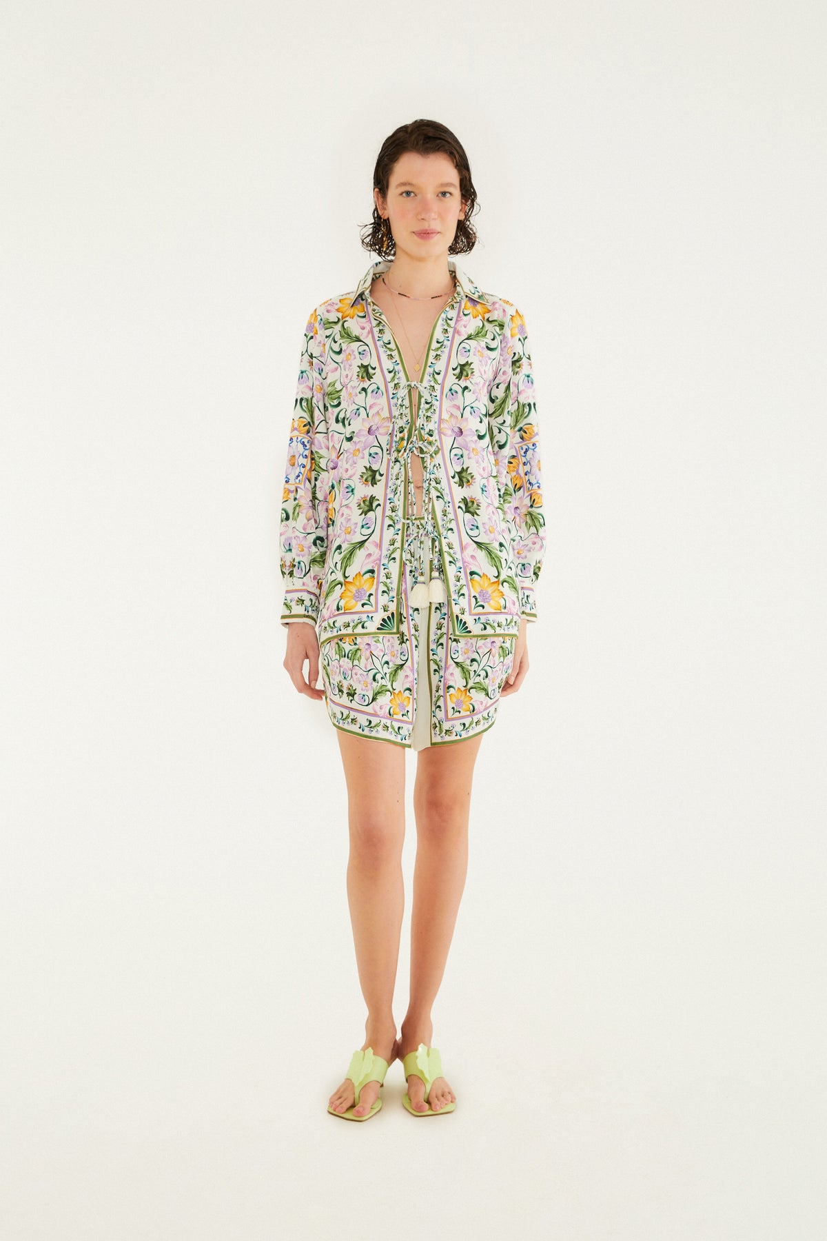 Top Estampada Azulejaria