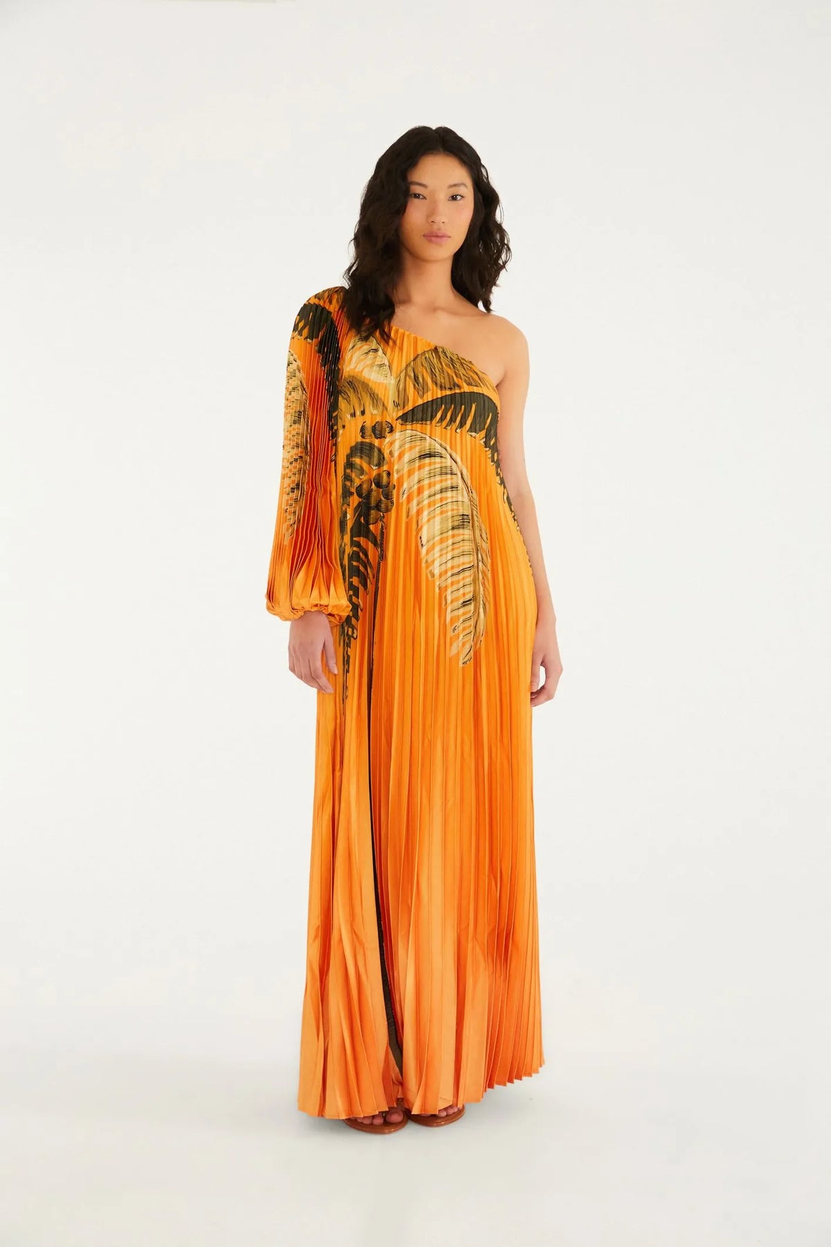 VESTIDO PLISSADO OMBRO SO ITACARE