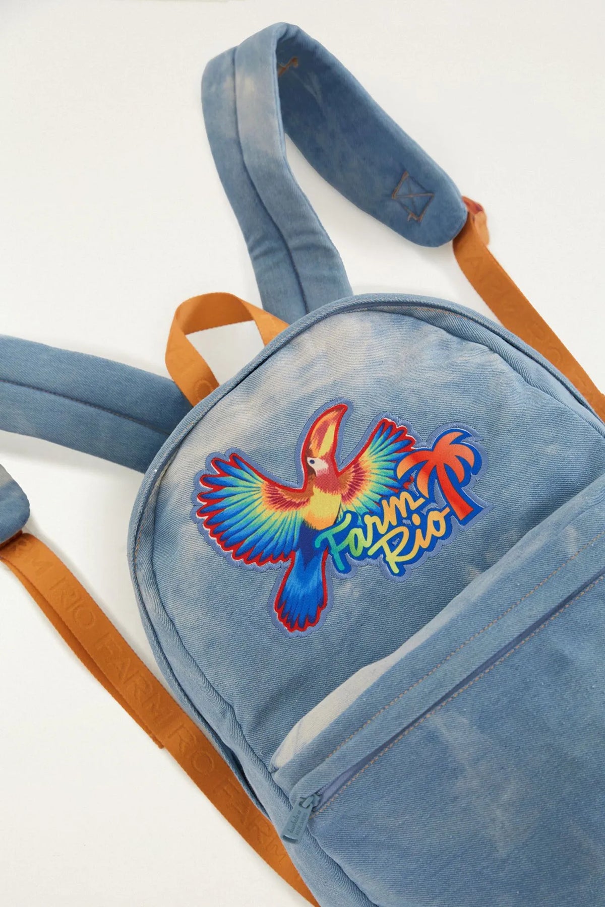 Mochila xodó patch rio jeans