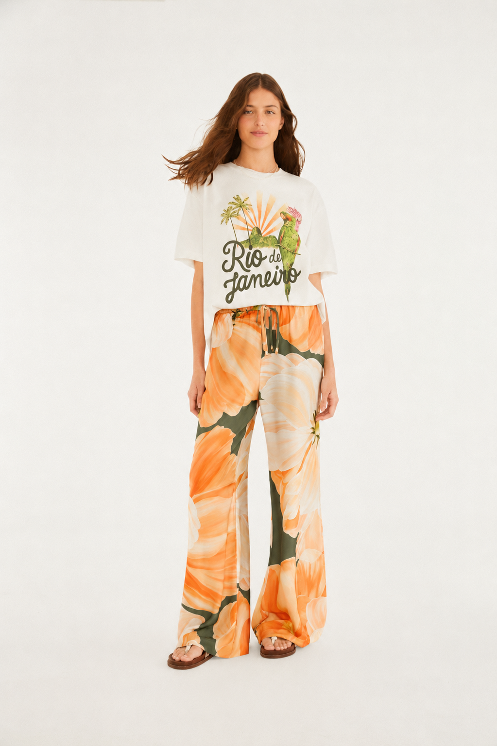 PANTALÓN ESTAMPADA AMARILIS