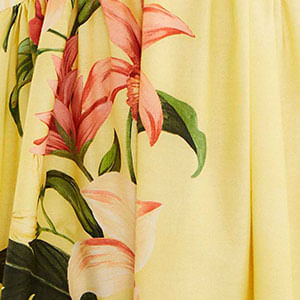 Vestido Largo Alcinhas Estampado Floribel