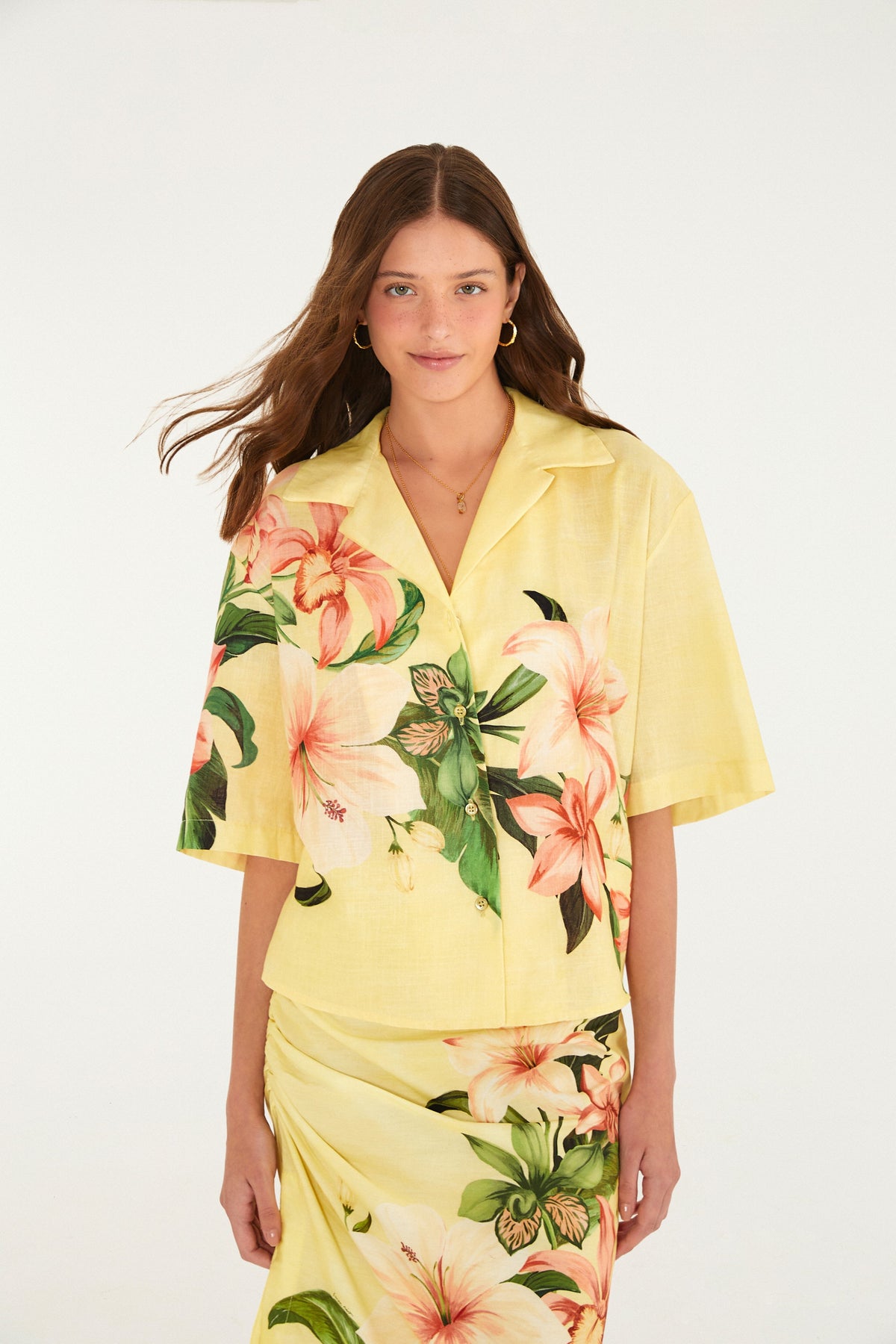 Camisa Estampada Floribel