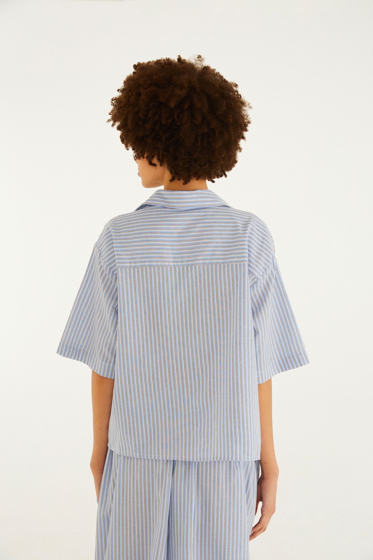 CAMISA LISTRA AZUL