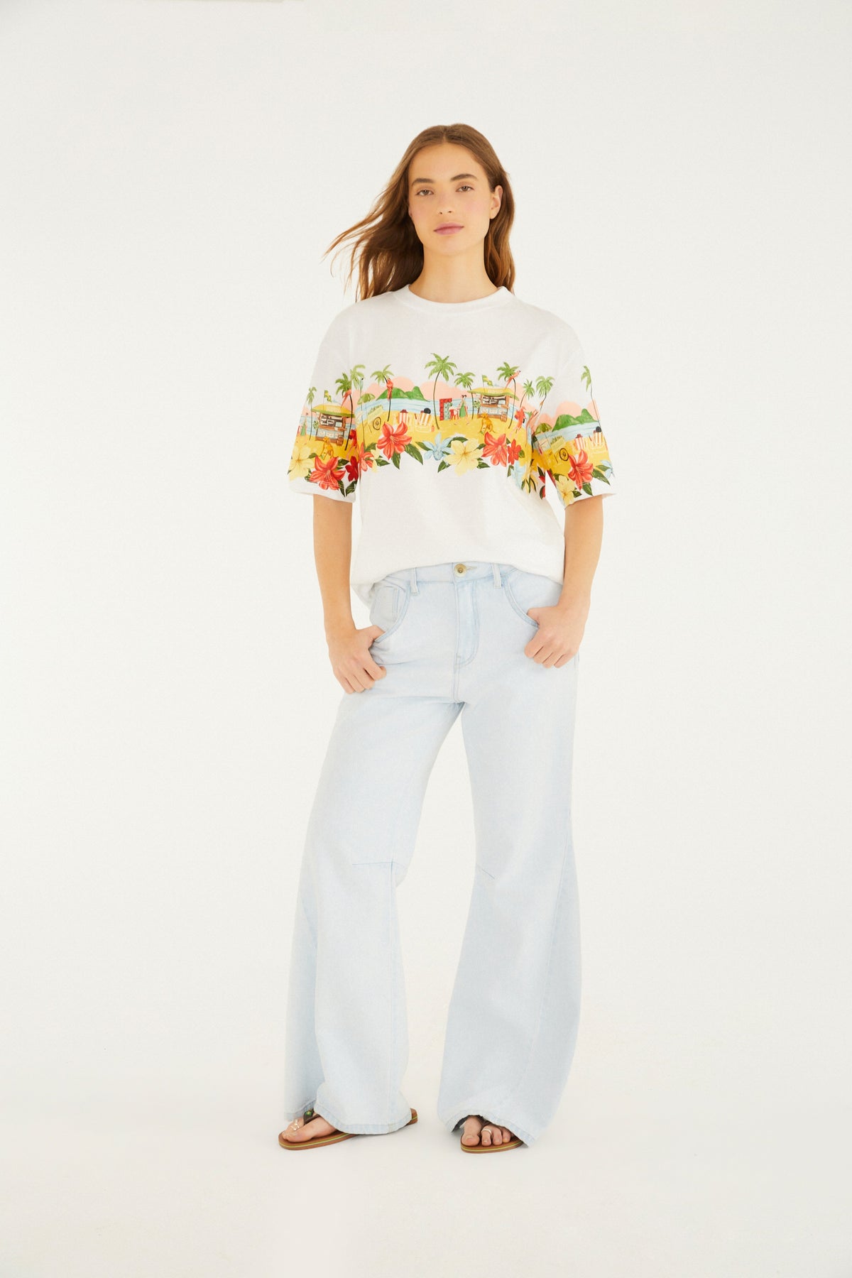 T-Shirt Media Dia De Praia