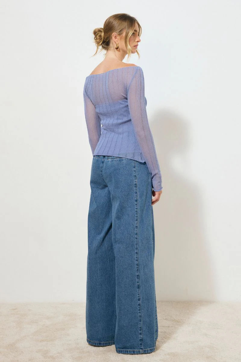 reflection knit top