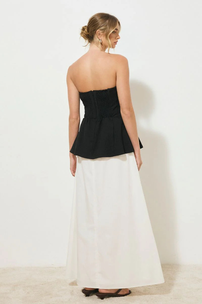solice strapless dress