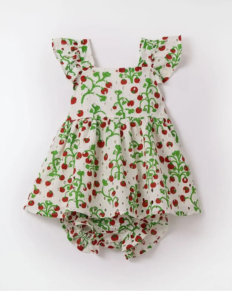 VESTIDO BEBE TOMATITO