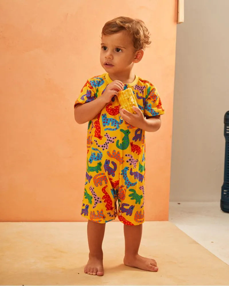 Macaquinho Bebe Malha Oncitas