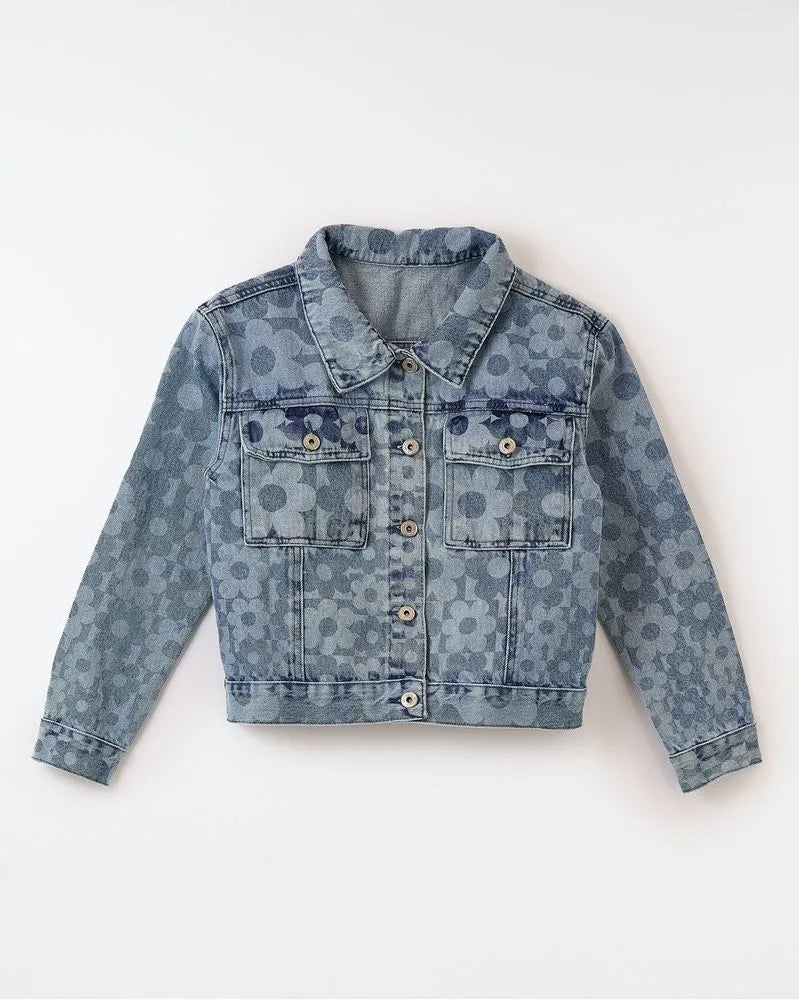 Jaqueta Jeans Love Daisy