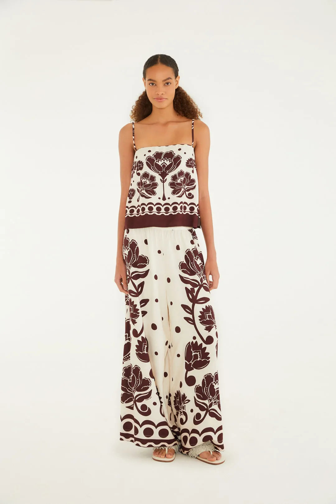 Calca Floral Arabesque