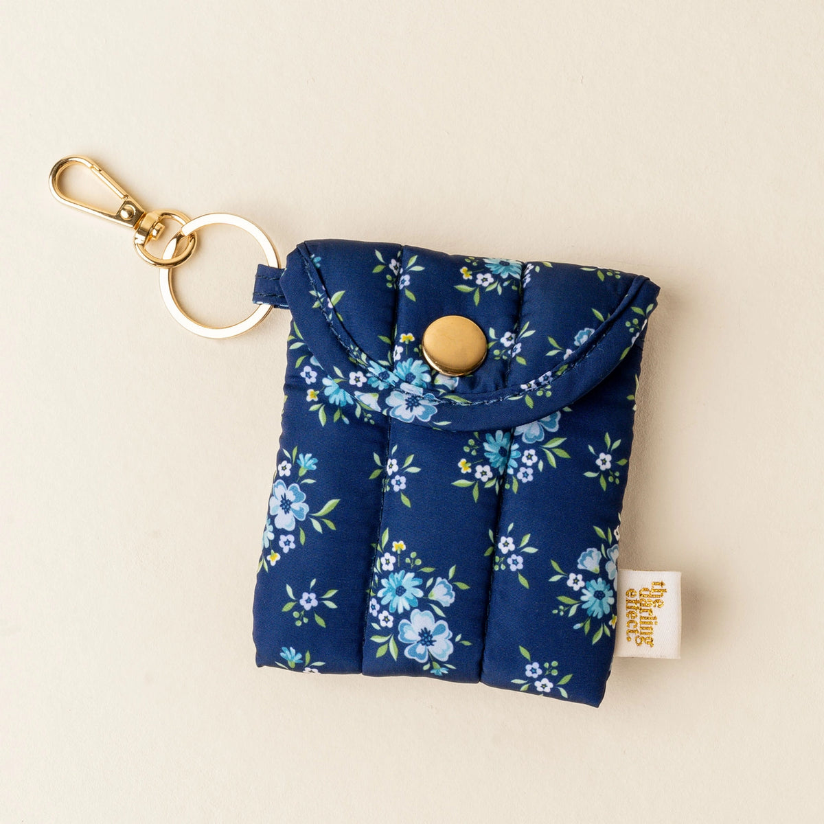 Puffy Earbud Case Keychain